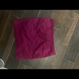 Worthington pink stretch pencil skirt 18